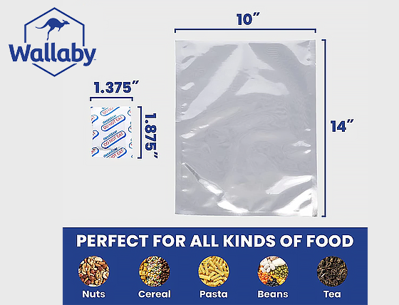 Mylar Bag - Perfect for all kinds of food